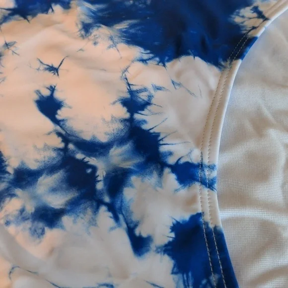 TIE DYE SHEIN TWO-PIECE TANKINI SWIM DRESS 4XL - Picture 13 of 16